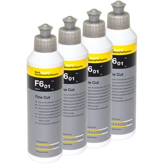 Finesandingpolish siliconeoilfree Fine Cut F6.01 Koch Chemie 4 X 250 ml