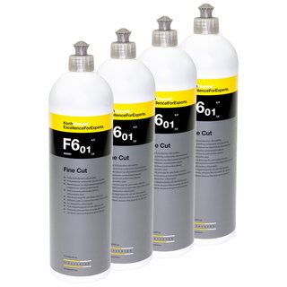 Finesandingpolish siliconeoilfree Fine Cut F6.01 Koch Chemie 4 X 1 Liters