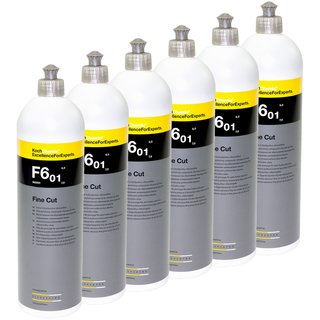 Finesandingpolish siliconeoilfree Fine Cut F6.01 Koch Chemie 6 X 1 Liters