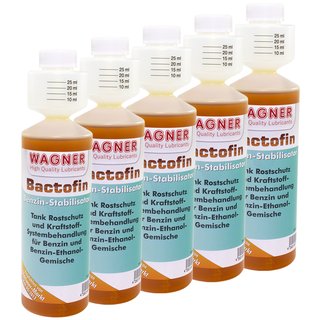 Bactofin Gasoline Stabilizer Tankprotection 5 X 250 ml