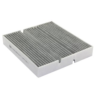 Cabin filter pollenfilter Febi 107833 + cleaner air conditioning 500 ml PETEC