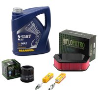 Maintenance Set oil 4L + air filter + oil filter + spark...