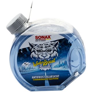Anti Freeze and Clear WinterBeast ready to use -20C 01354000 SONAX 3 liters