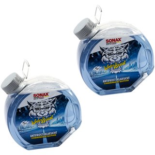 Anti Freeze and Clear WinterBeast ready to use -20C 01354000 SONAX 2 X 3 liters