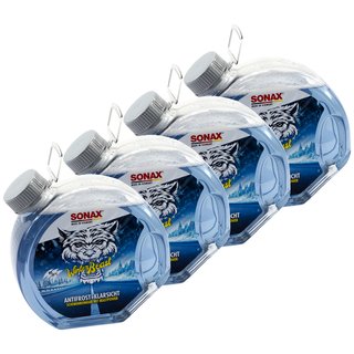 Anti Freeze and Clear WinterBeast ready to use -20C 01354000 SONAX 4 X 3 liters