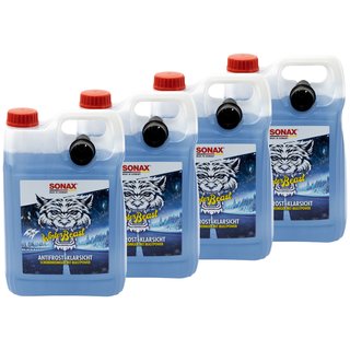 Anti Freeze and Clear WinterBeast ready to use -20C 01355000 SONAX 4 X 5 liters