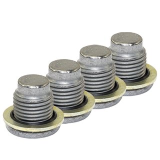 Oil drain plug FEBI 101250 M16 x 1,5 mm with sealing ring set 4 pieces