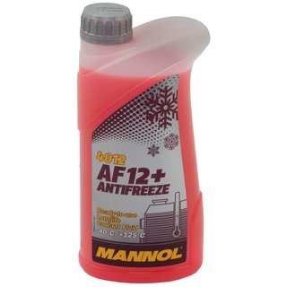 Radiatorantifreeze MANNOL Longterm Antifreeze 1 liters premix -40C red