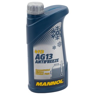 Radiator Antifreeze Concentrate MANNOL AG13 -40C 1 liters green