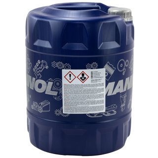 Khlerfrostschutz Konzentrat MANNOL Frostschutz -40C 20 Liter gelb G13 AG13+