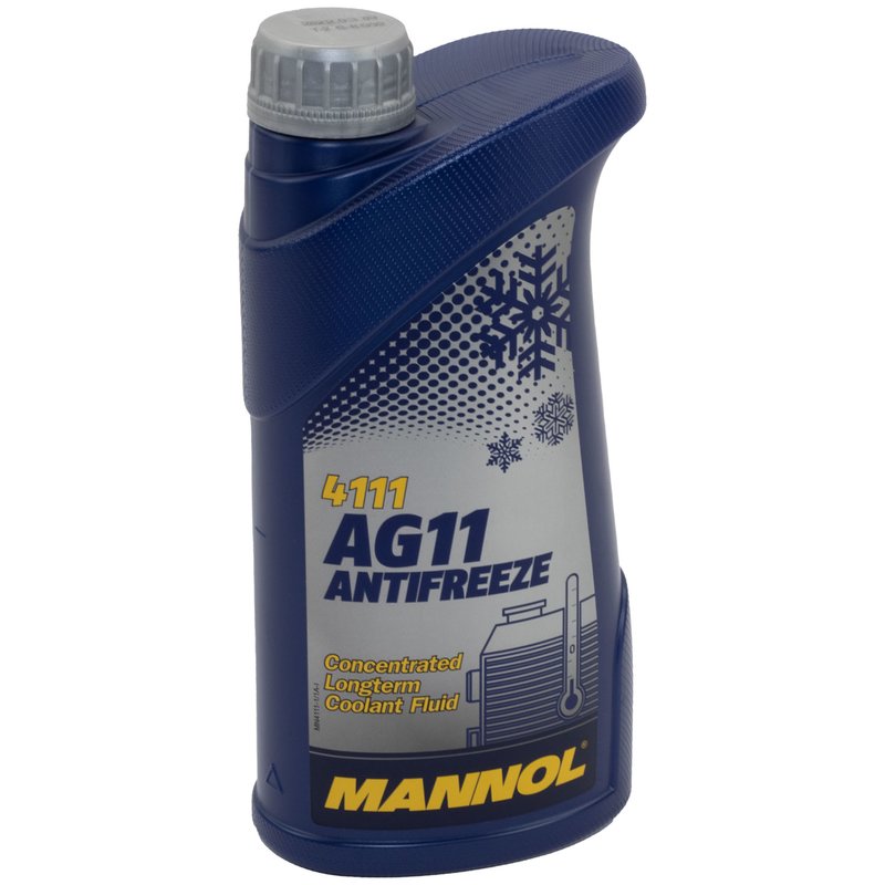 MANNOL Kühlerfrostschutz Konzentrat AG11 -40°C 1 Liter blau onlin