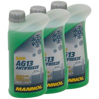 Radiatorantifreeze MANNOL Hightec Antifreeze 3 X 1 liters...