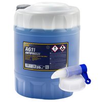 MANNOL Radiator Antifreeze Concentrate AG13 -40°C 5 liters green , 16,49 €