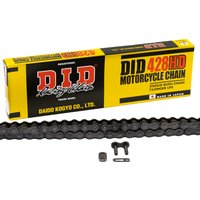 Chain Standard chain DID 428HD/134 links open with clip lock