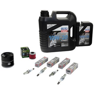 Maintenance package DCT oil 5L + oil filter + spark plugs