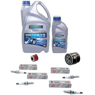 Maintenance package DCT oil 5L + oil filter + spark plugs