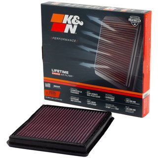 Air filter airfilter K&N 33-2935