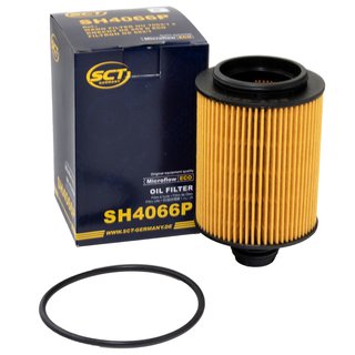 Engine Oil Set 0W-40 4 liters + oil filter SCT SH4066P + Oildrainplug 31119