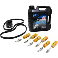 Maintenance package oil 4L + oil filter + spark plugs +...