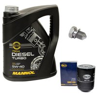 Motorl Set 5W40 Diesel Turbo 5 Liter + lfilter SM108 +...