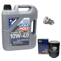 Engine oil set MOS2 low viscosity 10W-40 5 liters + Oil...