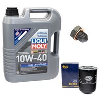 Engine oil set MOS2 low viscosity 10W-40 5 liters + Oil...