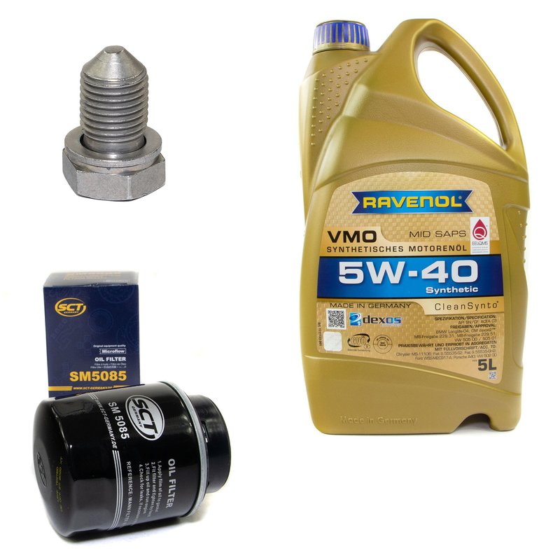 Ravenol Engine Oil VMO 5W-40 Fully Synthetic 5L Made in GERMANY