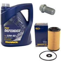 Engine Oil Set 10W-40 5 liters + oil filter SCT SH425/1P...