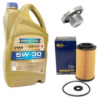 Engineoil set VMP SAE 5W-30 5 liters + Oil Filter...