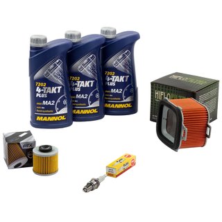 Maintenance Set oil 3L air filter + oil filter + spark plug