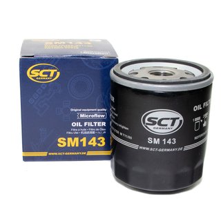 Engineoil set VMO SAE 5W-40 5 liters + Oil Filter SM148 + Oildrainplug 30264