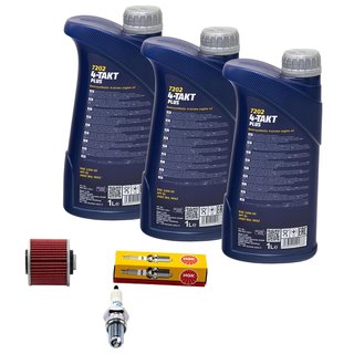 Maintenance Set oil 3L + oil filter + spark plug