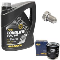 Motorl Set Longlife 5W-30 API SN 5 Liter + lfilter...