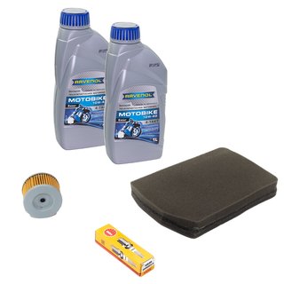 Maintenance package oil 2L + air filter + oil filter + spark plug