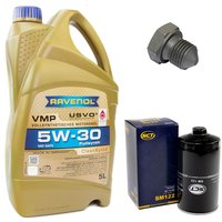 Engineoil set VMP SAE 5W-30 5 liters + Oil Filter SM122 +...