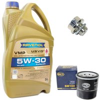 Engineoil set VMP SAE 5W-30 5 liters + Oil Filter SM160 +...