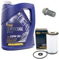 Motorl Set Special Plus 10W-30 API SN 5 Liter + lfilter...