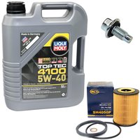 Motorl Set Top Tec 4100 5W-40 5 Liter + lfilter SH4050P...