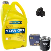 Engineoil set Formula Standard SAE 10W-30 5 liters + Oil...