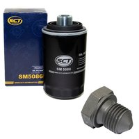Oil filter engine Oilfilter SCT SM 5086 + Oildrainplug 03272