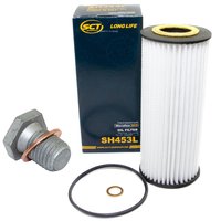 Oil filter engine Oilfilter SCT SH453L + Oildrainplug 100551