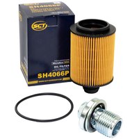 Oil filter engine Oilfilter SCT SH4066P + Oildrainplug 31119