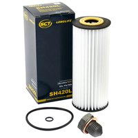 Oil filter engine Oilfilter SCT SH420L + Oildrainplug 12281