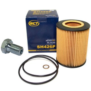lfilter Motor l Filter SCT SH426P + lablassschraube 48893