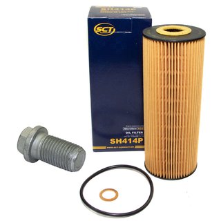 lfilter Motor l Filter SCT SH414P + lablassschraube 08277