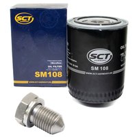 lfilter Motor l Filter SCT SM108 + lablassschraube 15374