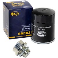 Oil filter engine Oilfilter SCT SM103 + Oildrainplug 30269