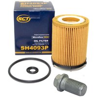 Oil filter engine Oilfilter SCT SH4093P + Oildrainplug 08277