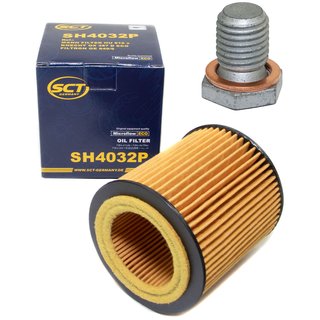 lfilter Motor l Filter SCT SH4032P + lablassschraube 100551