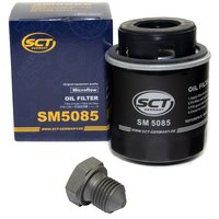 lfilter Motor l Filter SCT SM5085 + lablassschraube 03272